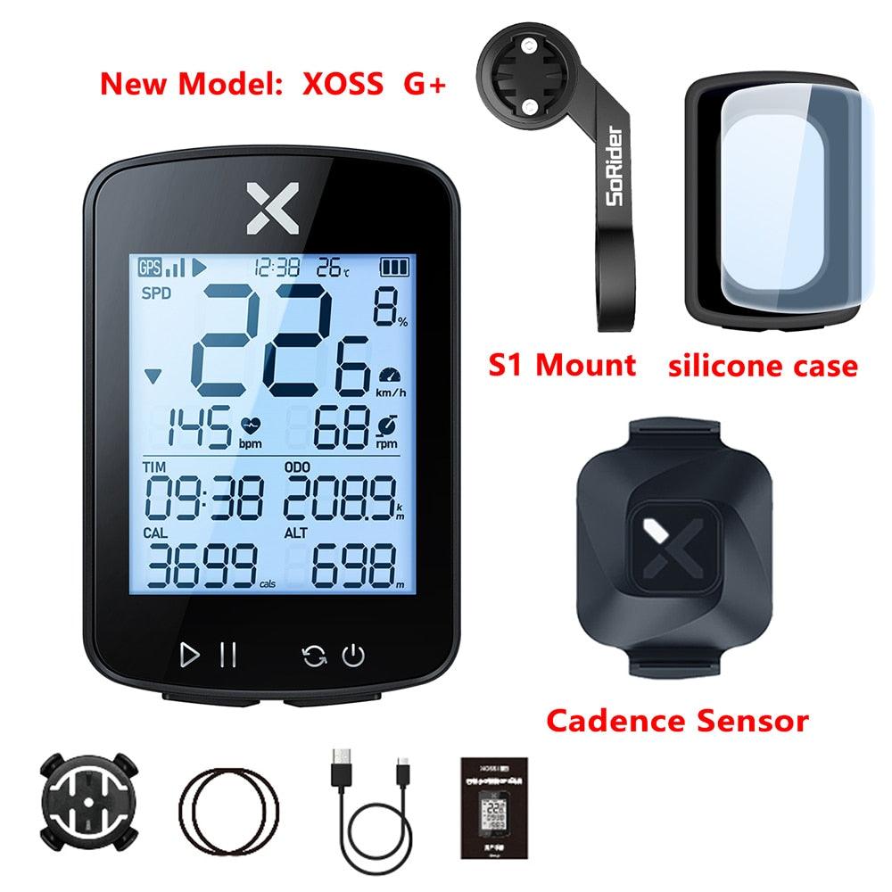 XOSS G2 G+2 Bike Computer Wireless GPS Cycling Speedometer Roadbike MTB Waterproof ANT+ Cadence Speed Smart Bicycle Computer - Pogo Cycles