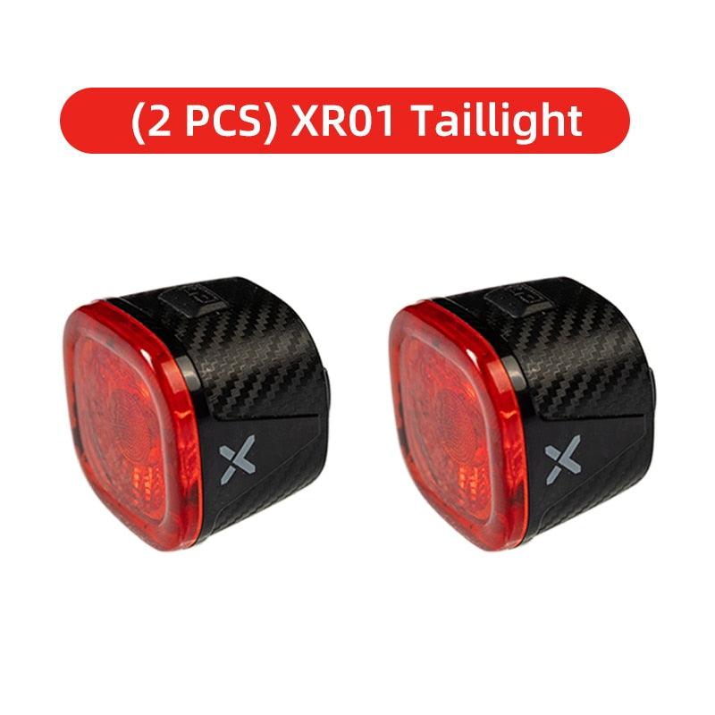 XOSS XR01 Smart Tail Light Auto Brake Sensing Bicycle Rear Light LED Charging Waterproof Cycling Taillight Bike Accessories - Pogo Cycles