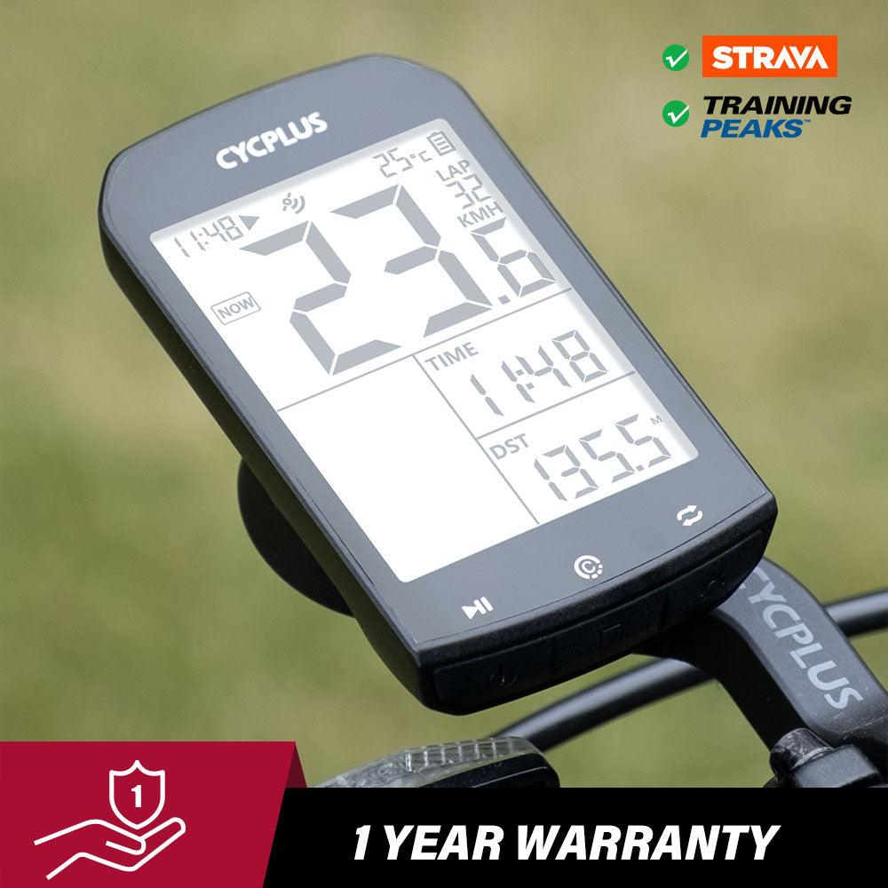 CYCPLUS M1 Cycling GPS Bicycle Speedometer Bike Computer Bluetooth 4.0 ANT+ IPX6 Odometer Bike Accessories - Pogo Cycles