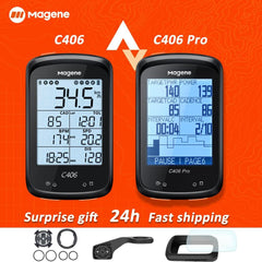 Magene C406 Bike GPS Computer C406 Pro MTB Road Cycle Smart Wireless Waterproof Speedometer Bicycle Odometer Stra - Pogo Cycles