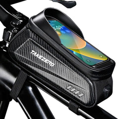 NEWBOLER Bike Bag 2L Frame Front Tube Cycling Bag Bicycle Waterproof Phone Case Holder 7.2Inches Touchscreen Bag Accessorie - Pogo Cycles