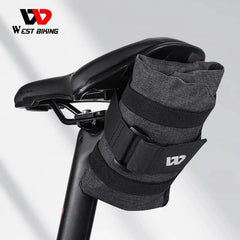 WEST BIKING Bike Saddle Bag Cycling Saddle Tool Roll Bag Under Seat Pouch Cycling Pack Bike Accessory For Bicycle Bike - Pogo Cycles